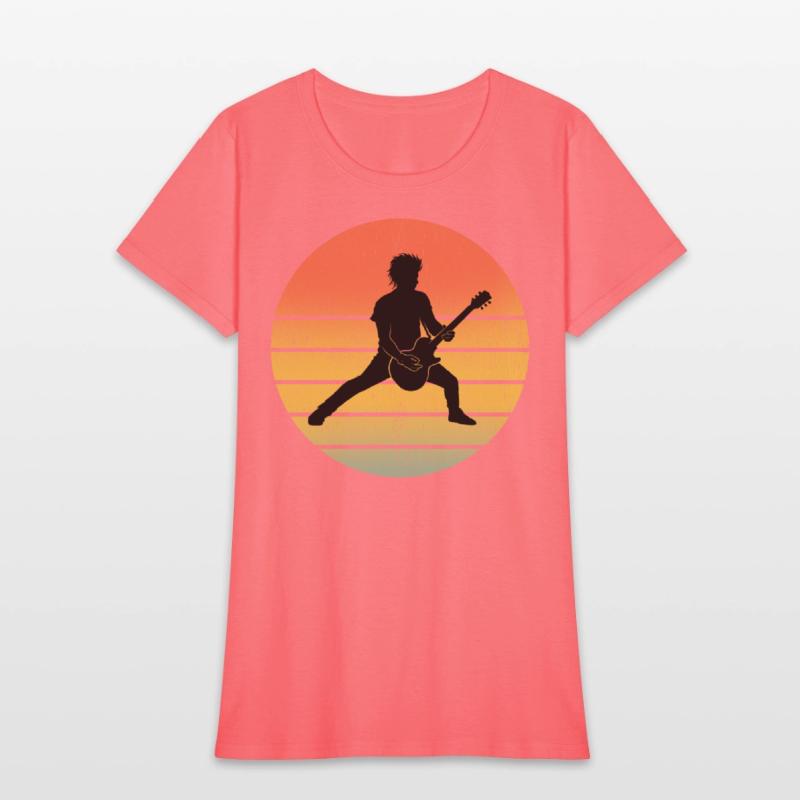 Bass Guitar Player Musician Bassist Vintage Retro