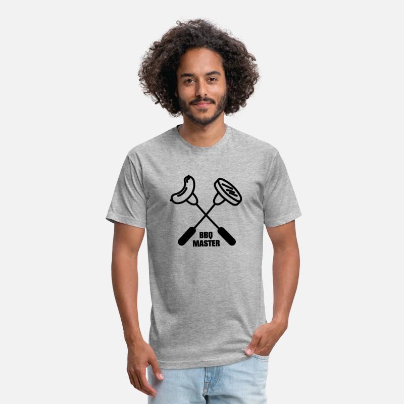 BBQ master with two crossed forks