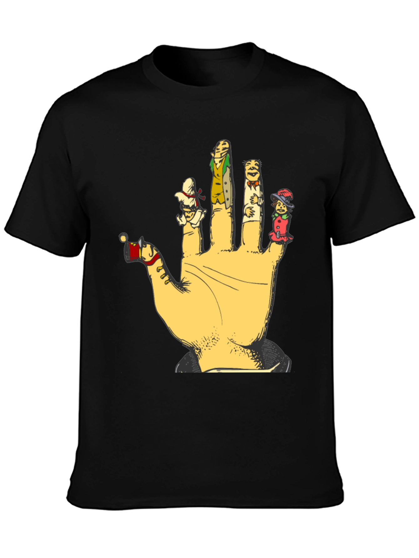 Finger Puppets Graphic T-Shirt