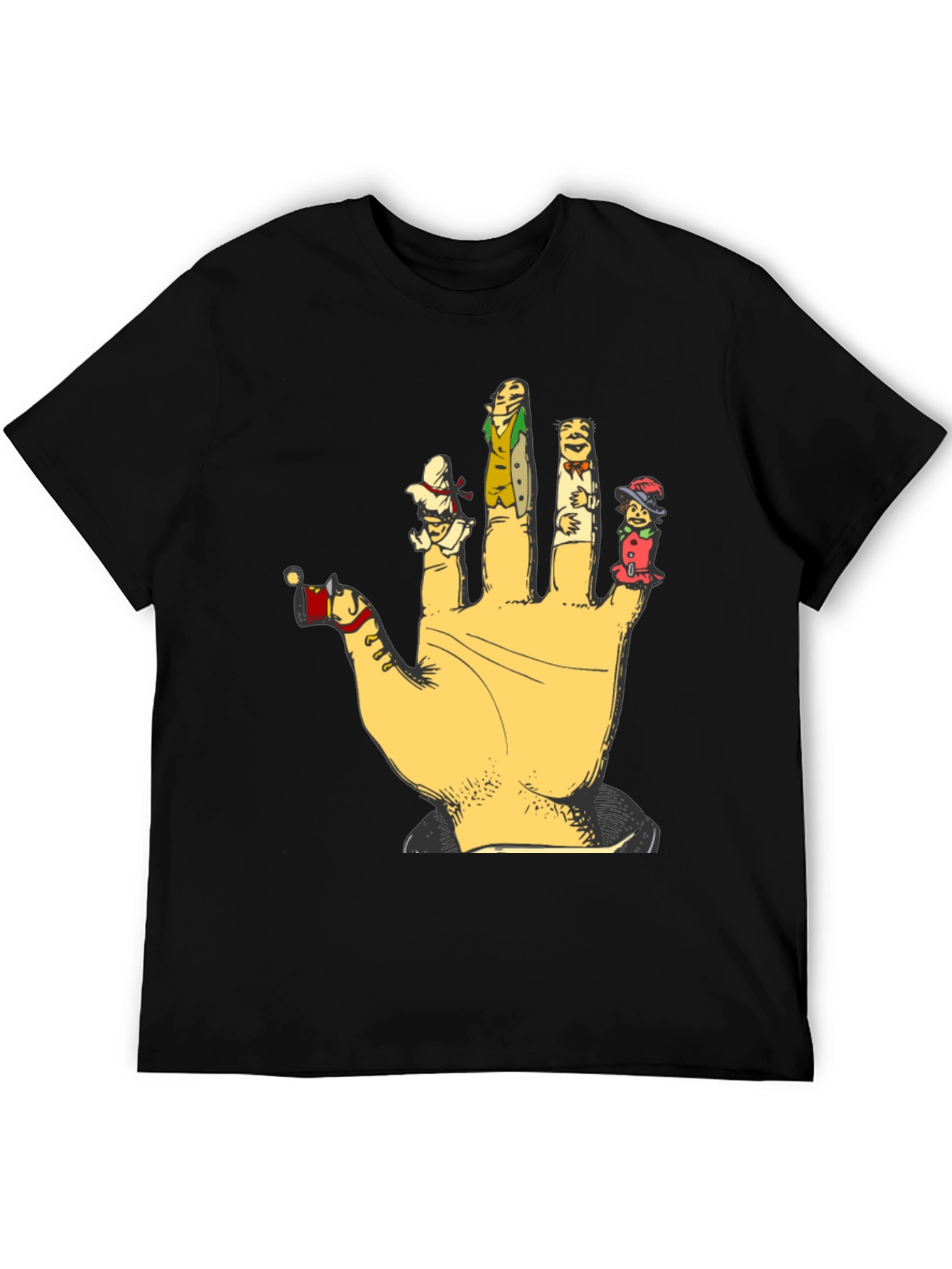 Finger Puppets Graphic T-Shirt