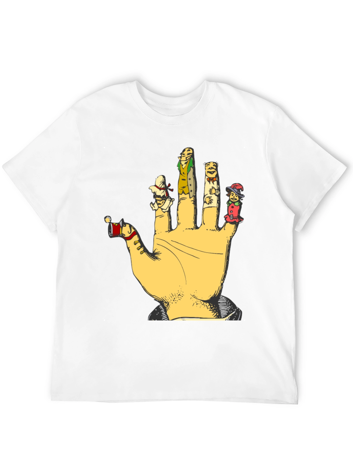 Finger Puppets Graphic T-Shirt