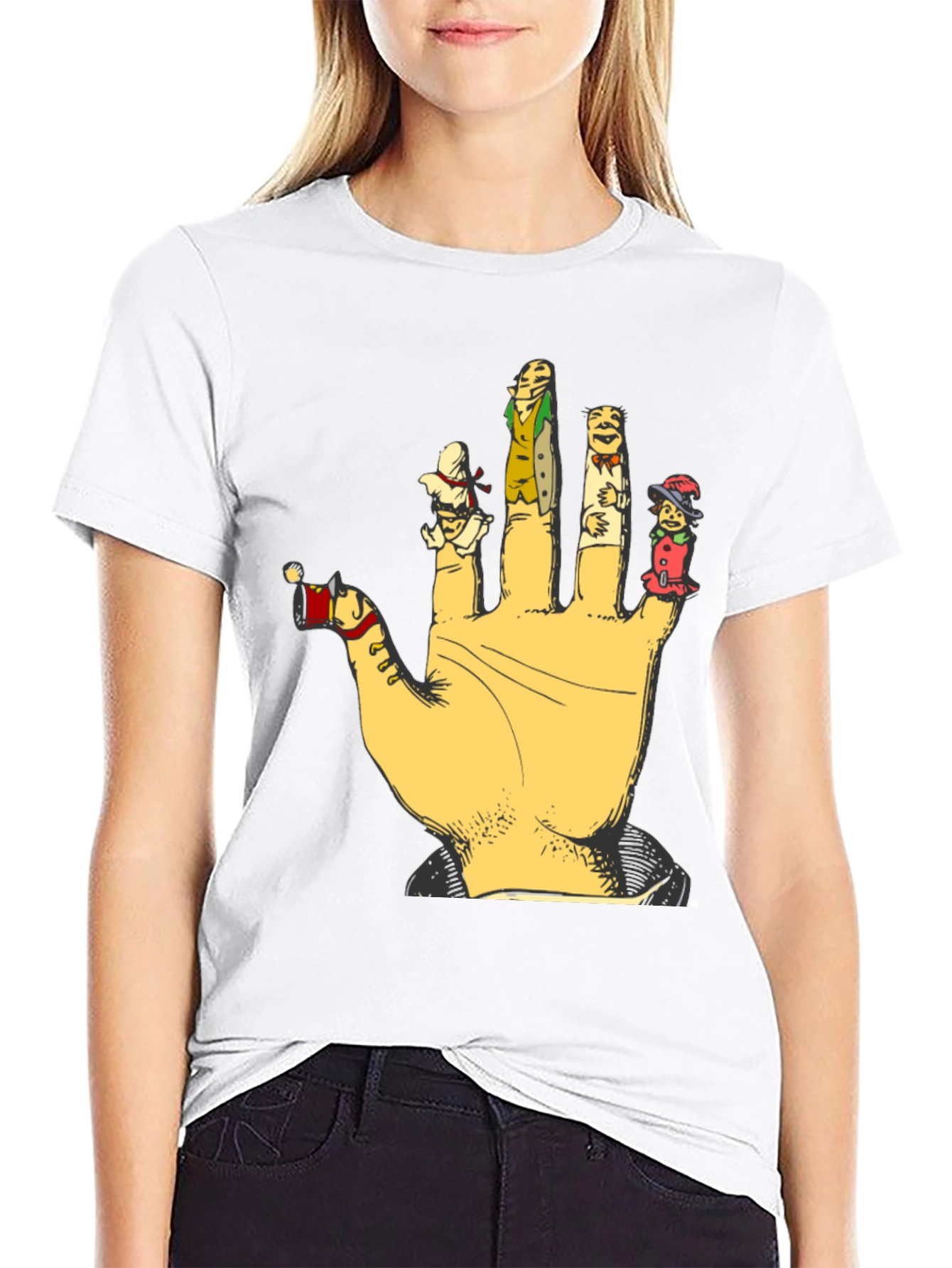 Finger Puppets Graphic T-Shirt