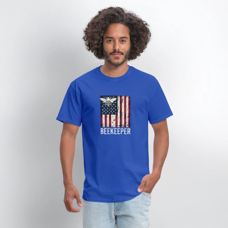 beekeeper American flag