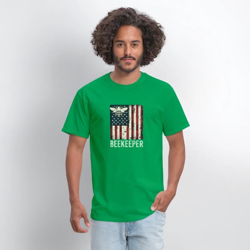 beekeeper American flag