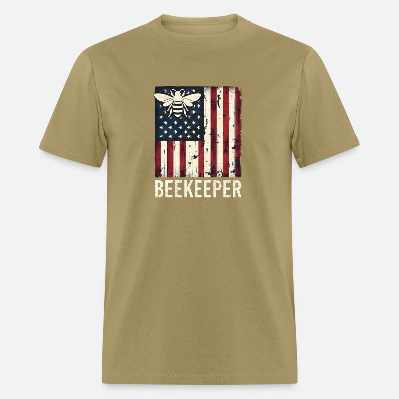 beekeeper American flag