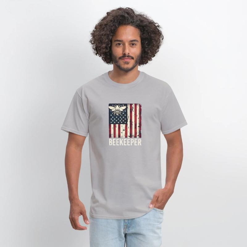 beekeeper American flag