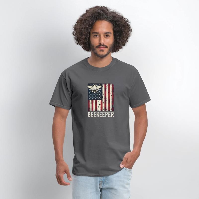 beekeeper American flag