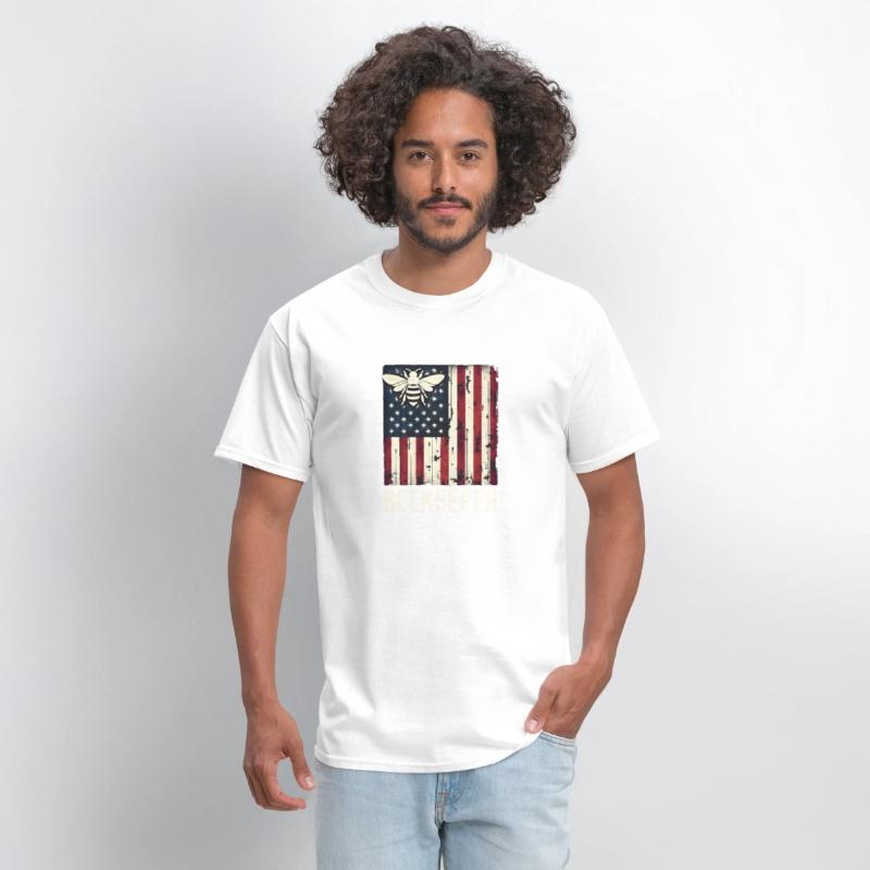 beekeeper American flag