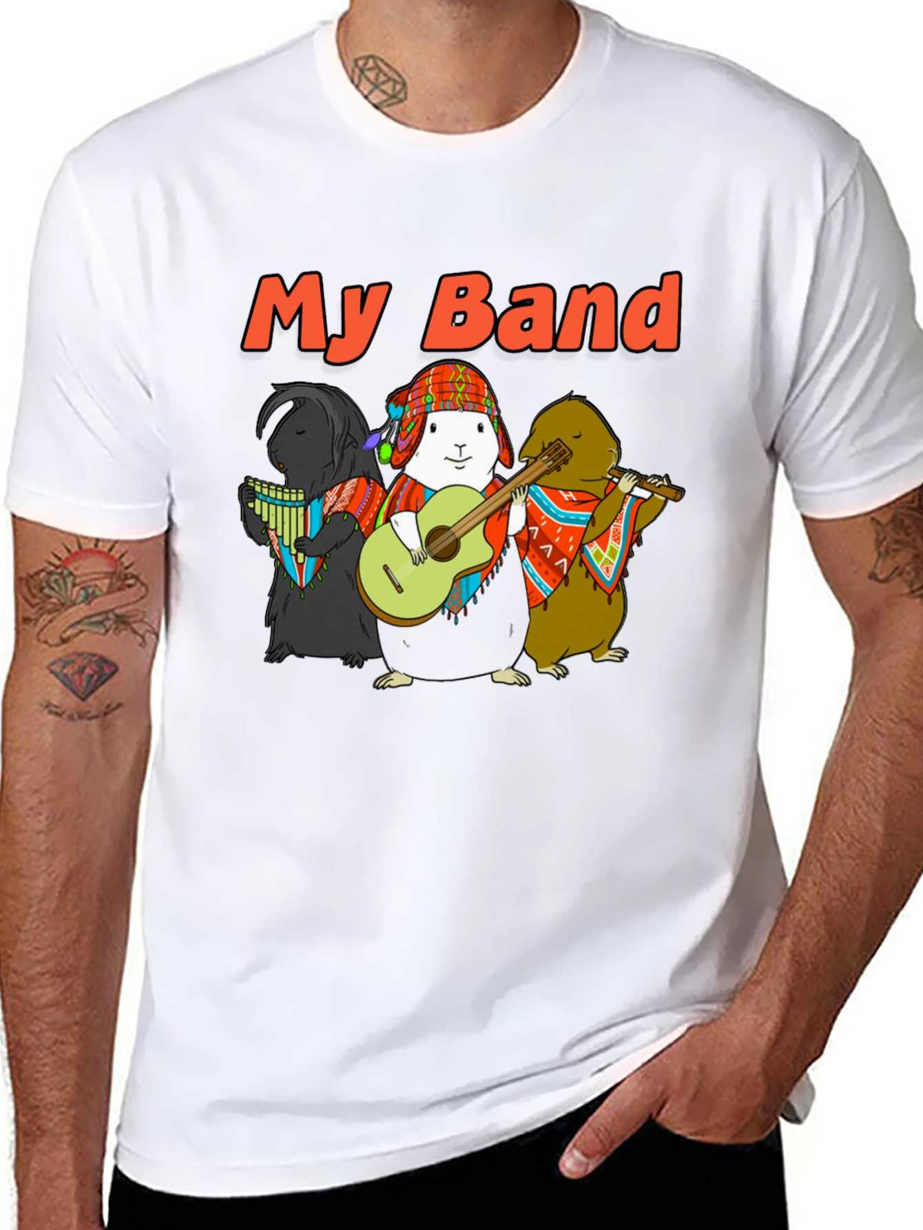Guinea Pig Band T-Shirt
