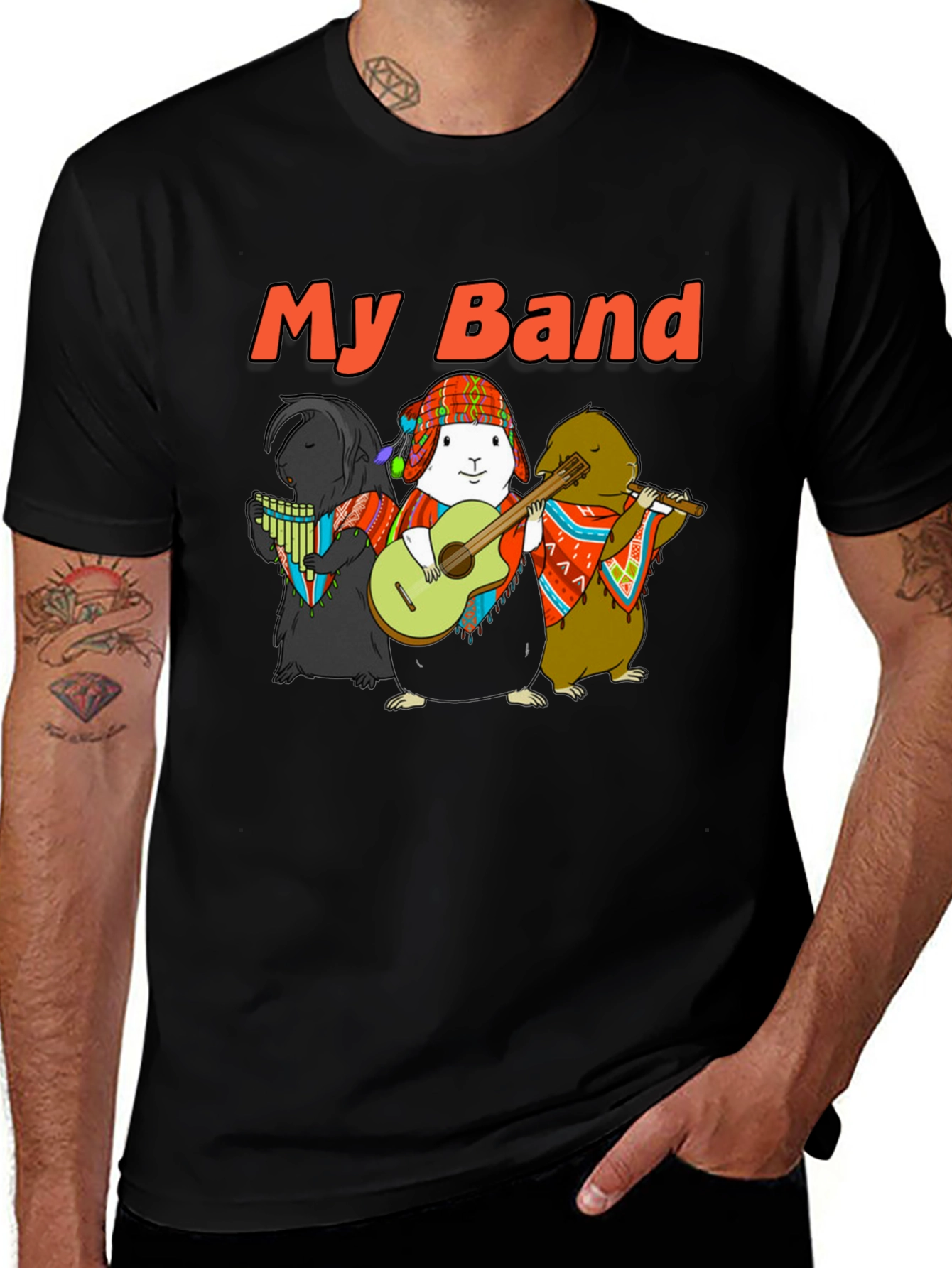 Guinea Pig Band T-Shirt