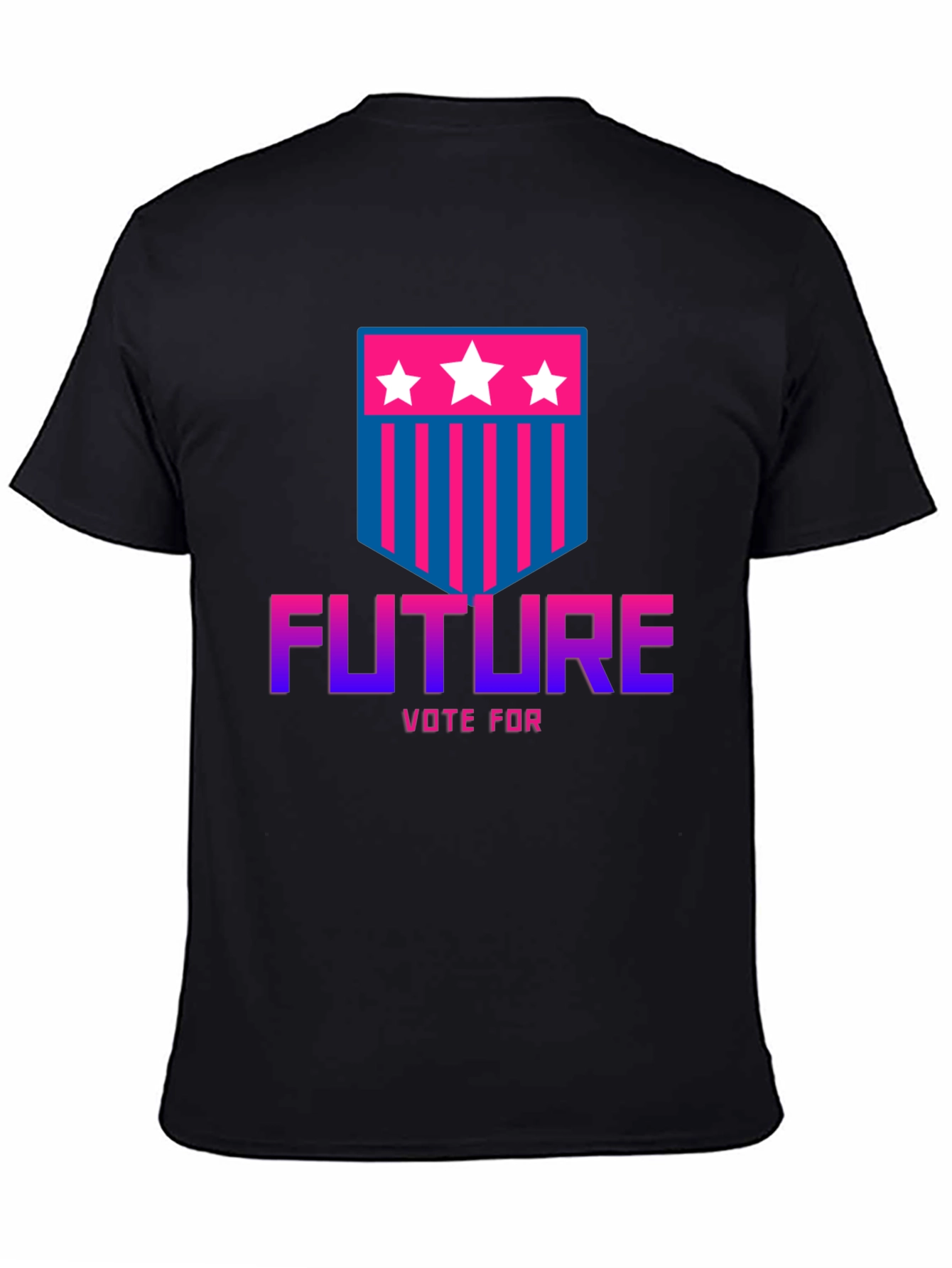 Future Vote Graphic T-Shirt - Patriotic Design