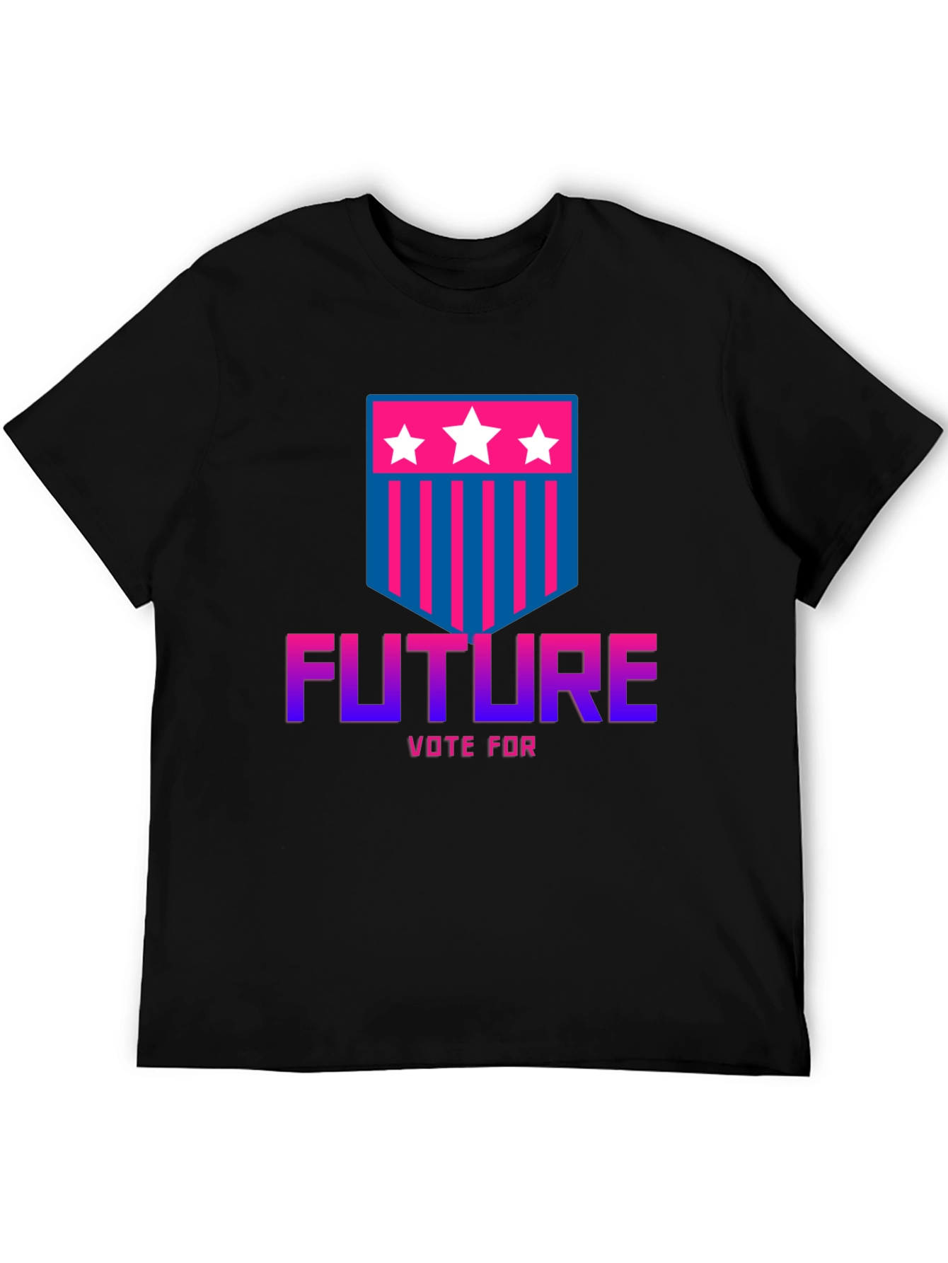 Future Vote Graphic T-Shirt - Patriotic Design