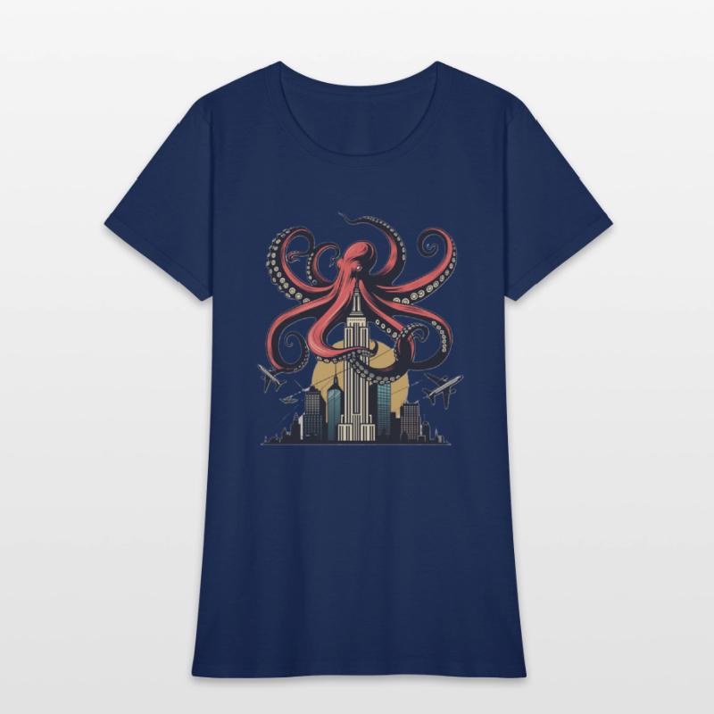 Big Octopus on Building