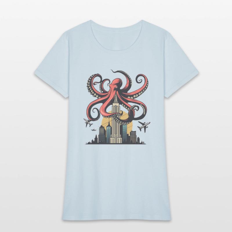 Big Octopus on Building