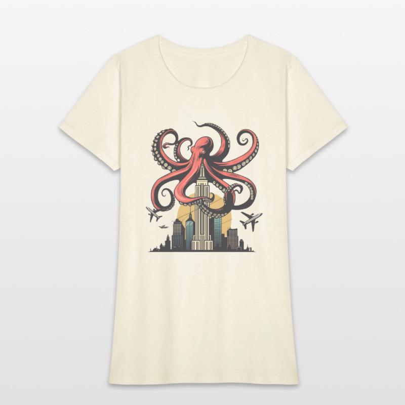 Big Octopus on Building