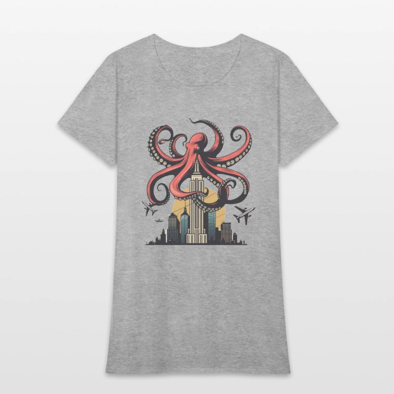 Big Octopus on Building