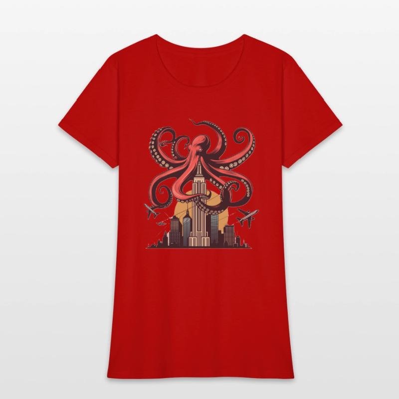 Big Octopus on Building