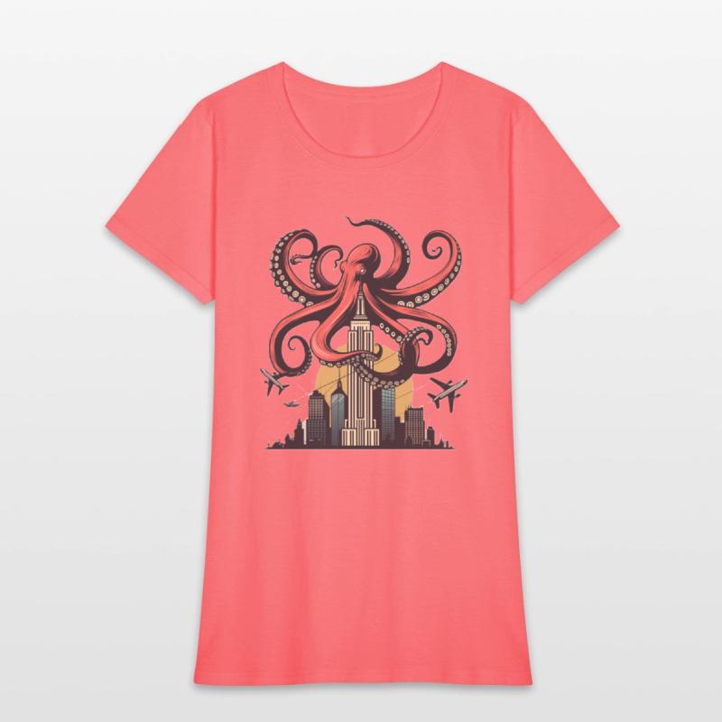 Big Octopus on Building