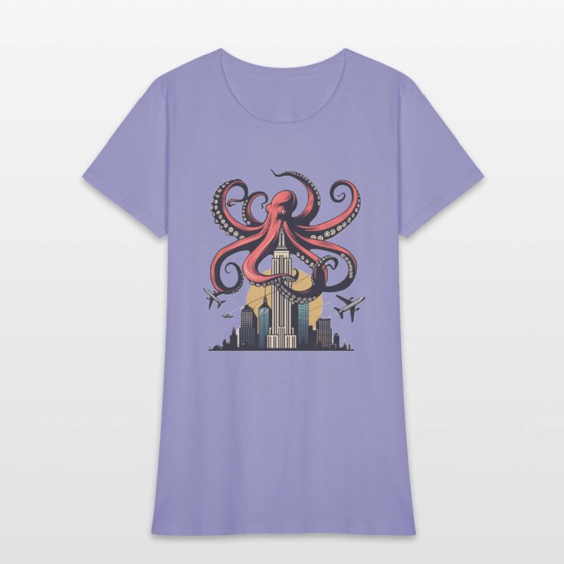 Big Octopus on Building