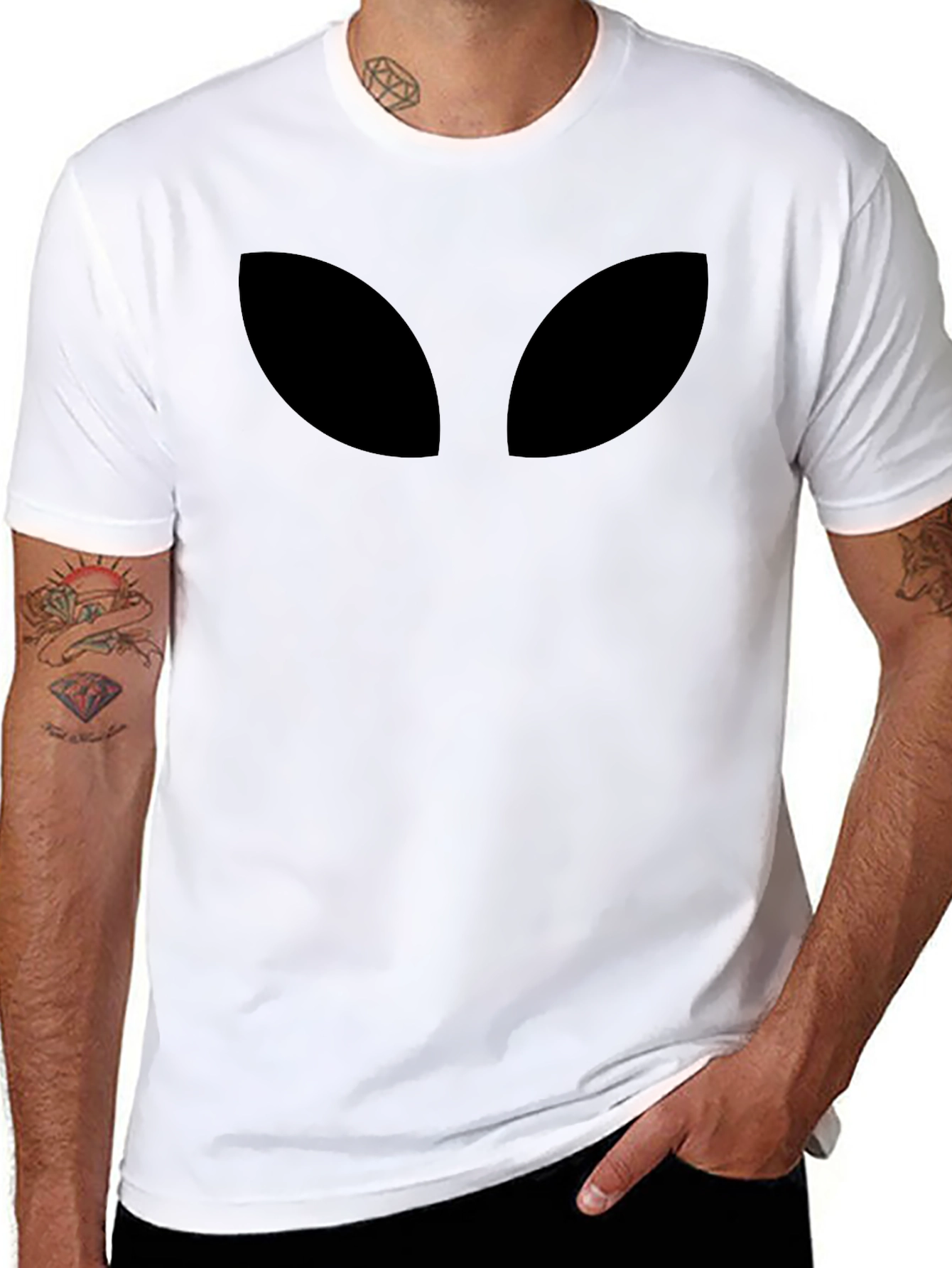 Alien Eyes Graphic T-Shirt