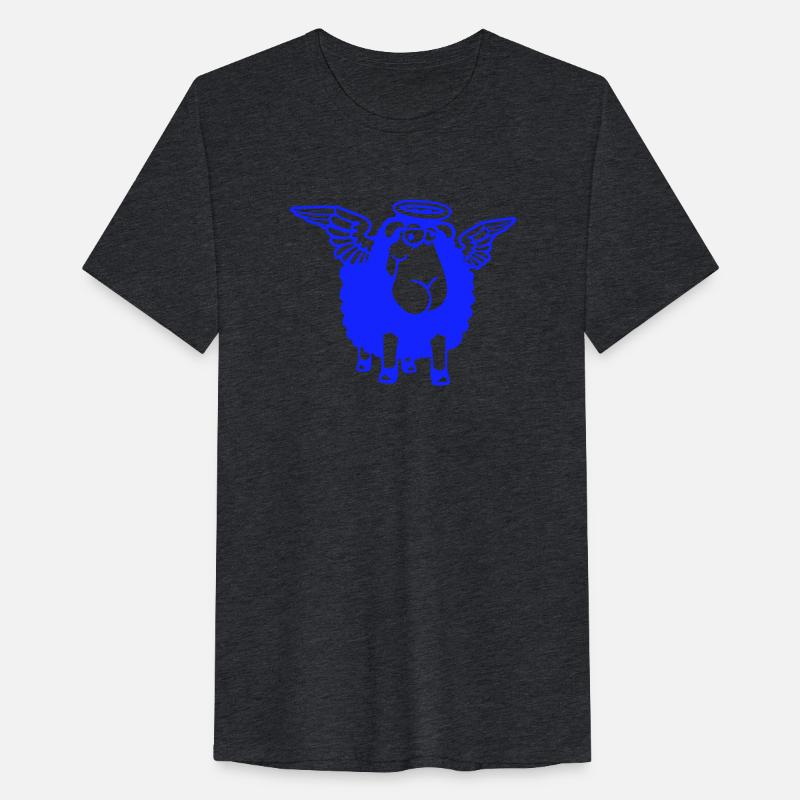 Black Sheep Angel Wings Heaven Halo Holy Flying