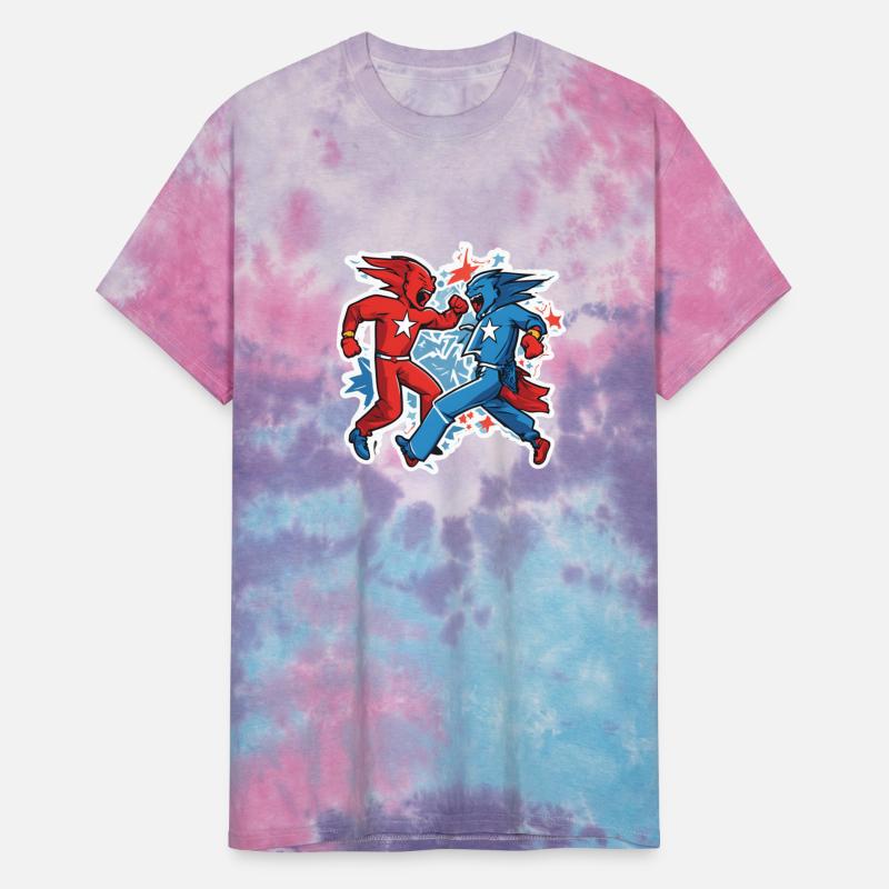 blue vs red