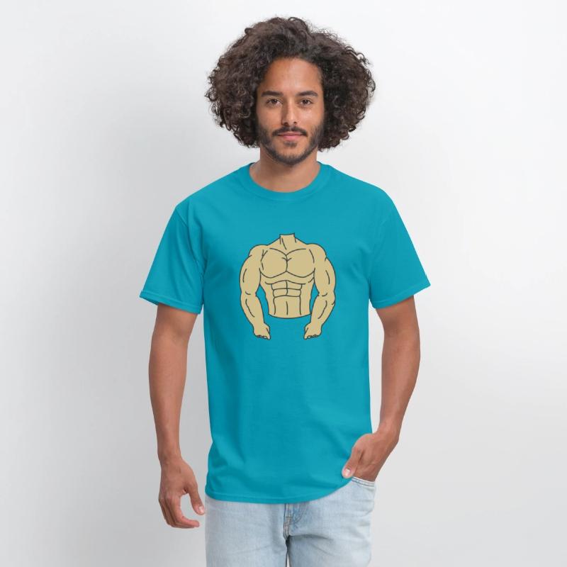 Bodybuilder Body – Add Your Own Head