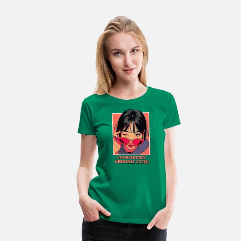Bold Girl with Sunglasses Illustration