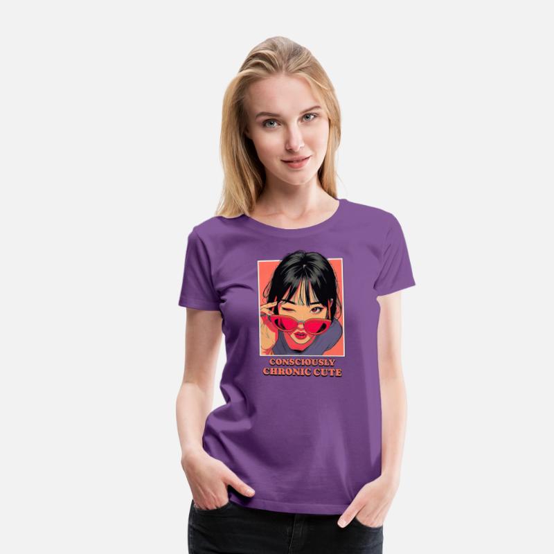 Bold Girl with Sunglasses Illustration