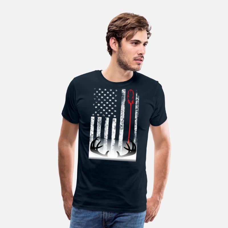 Bow deer hunting American flag Bow Hunting Lover