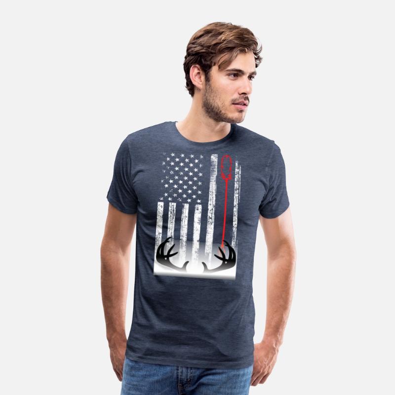 Bow deer hunting American flag Bow Hunting Lover