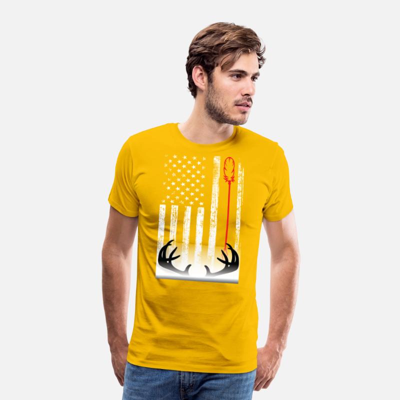 Bow deer hunting American flag Bow Hunting Lover