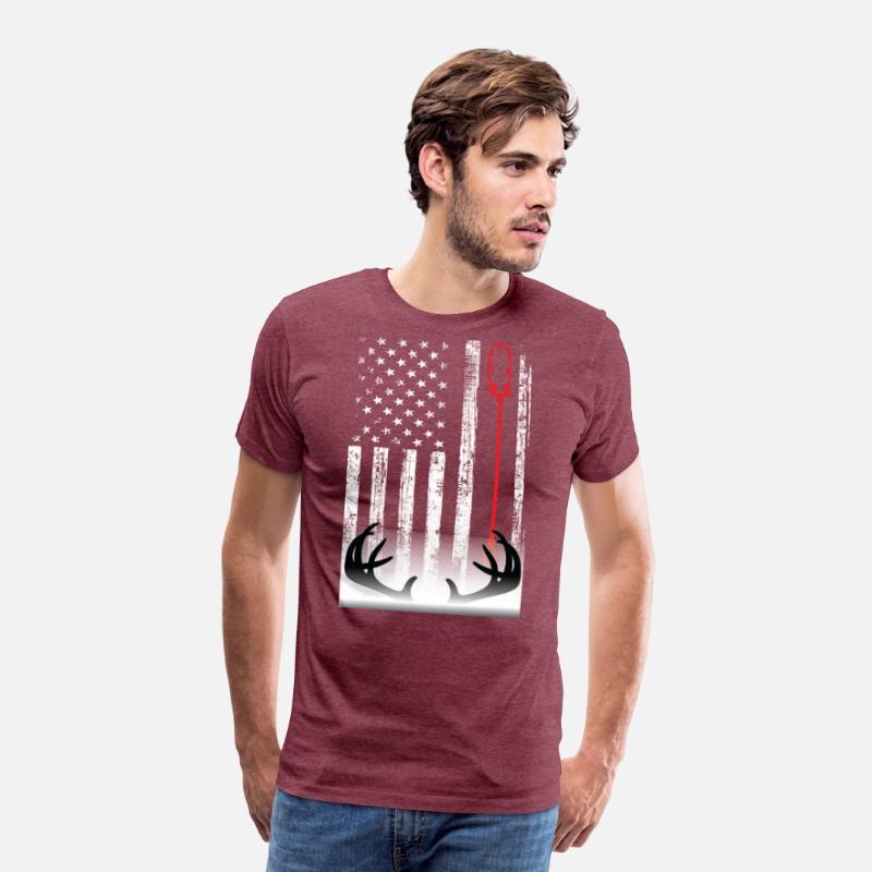 Bow deer hunting American flag Bow Hunting Lover