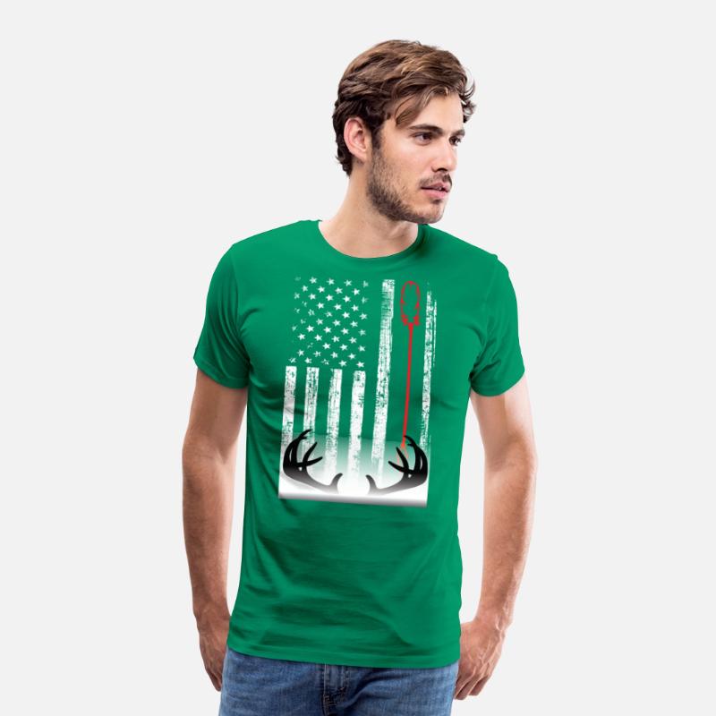 Bow deer hunting American flag Bow Hunting Lover