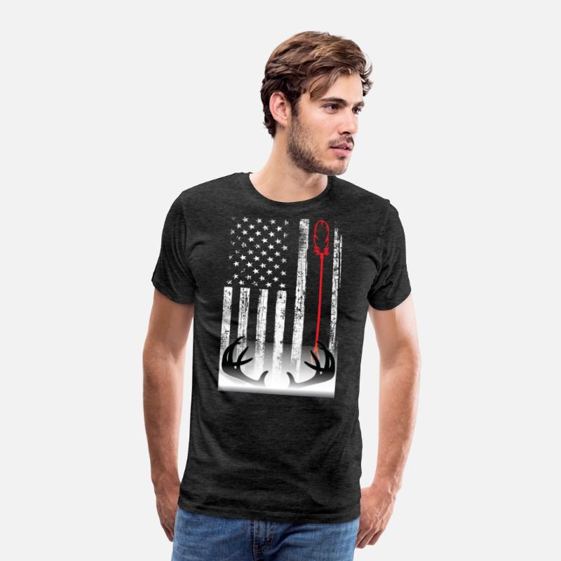 Bow deer hunting American flag Bow Hunting Lover