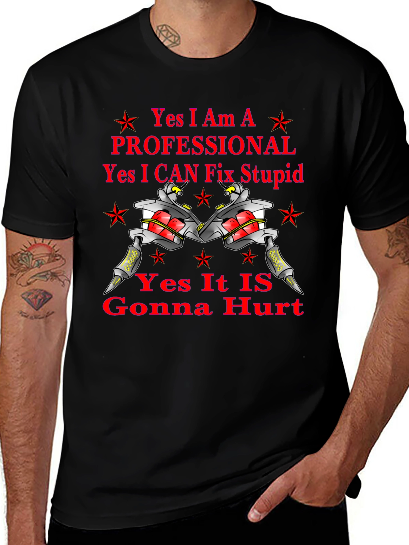 Tattoo Artist Humor Graphic T-Shirt