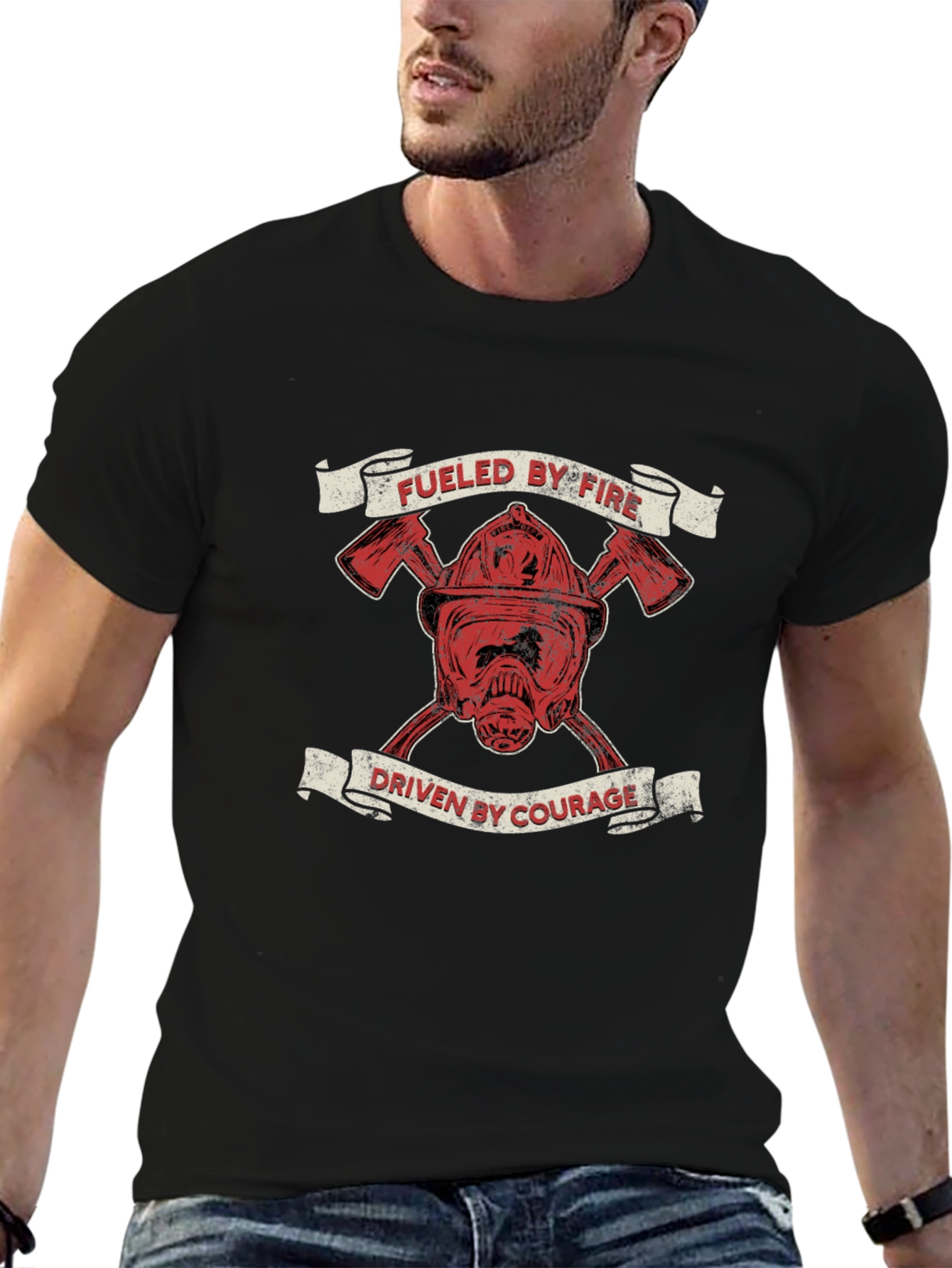 Fueled By Fire Courage T-Shirt