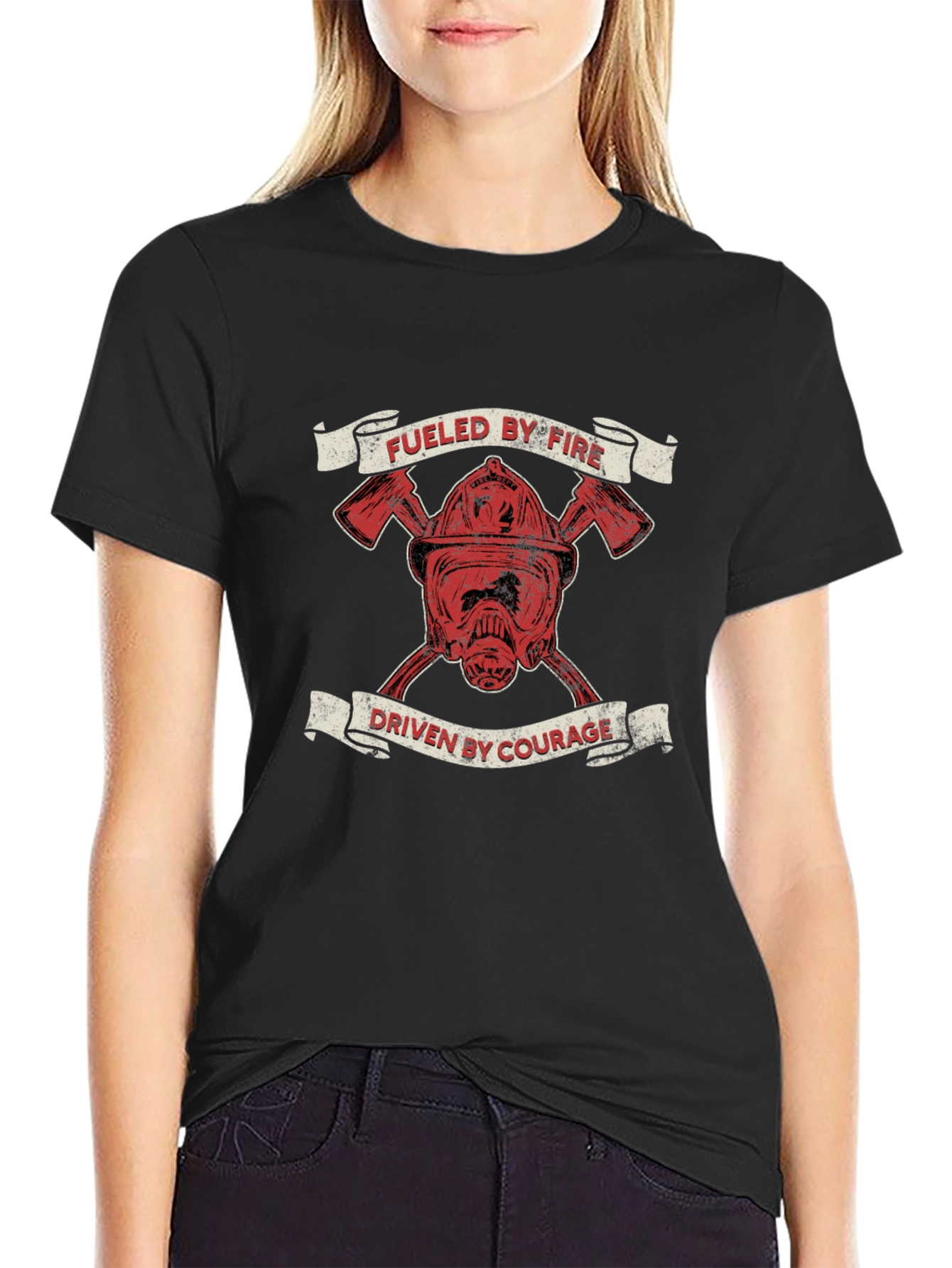 Fueled By Fire Courage T-Shirt