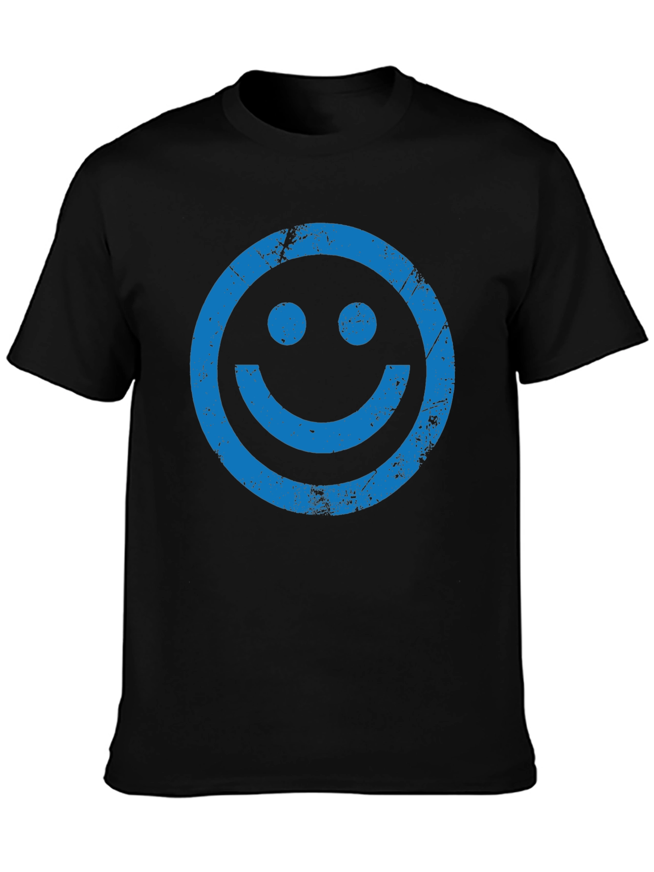 Retro Smiley Face Graphic T-Shirt - Cool Casual Style