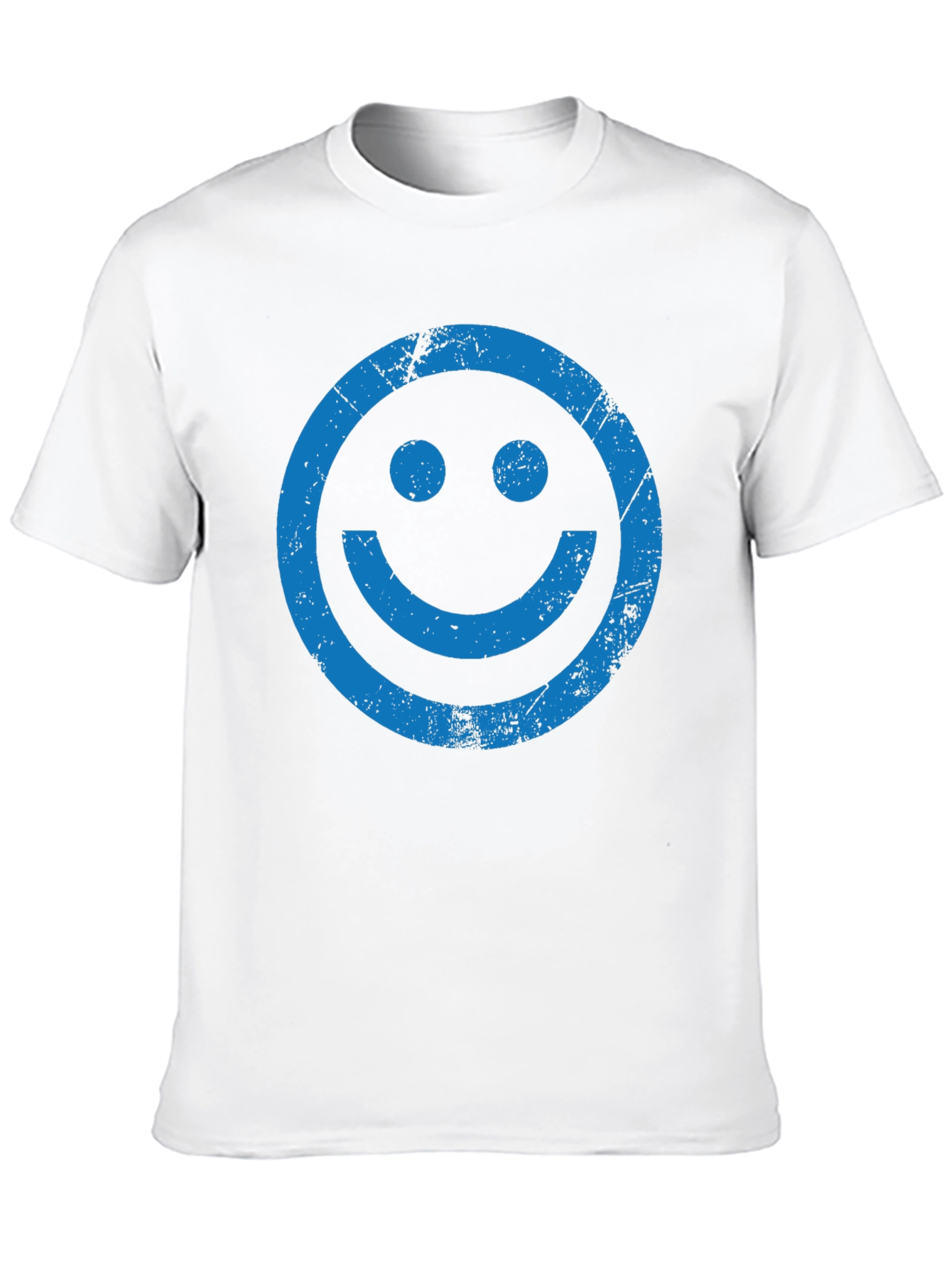 Retro Smiley Face Graphic T-Shirt - Cool Casual Style