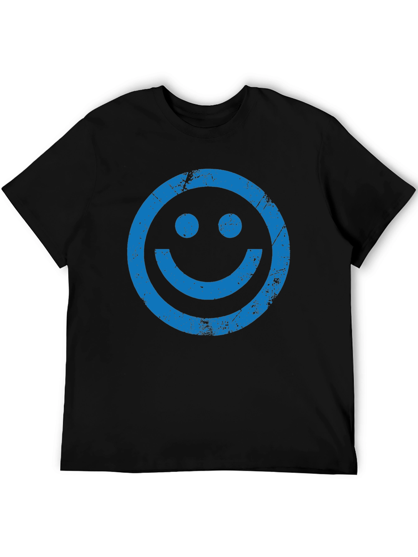 Retro Smiley Face Graphic T-Shirt - Cool Casual Style