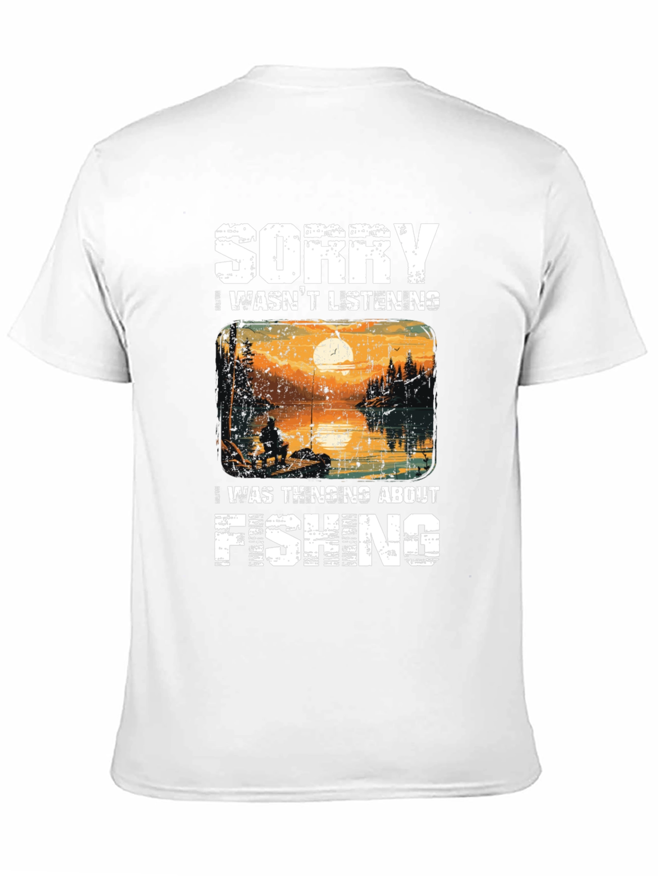 Sorry Was Thinking About Fishing T-Shirt