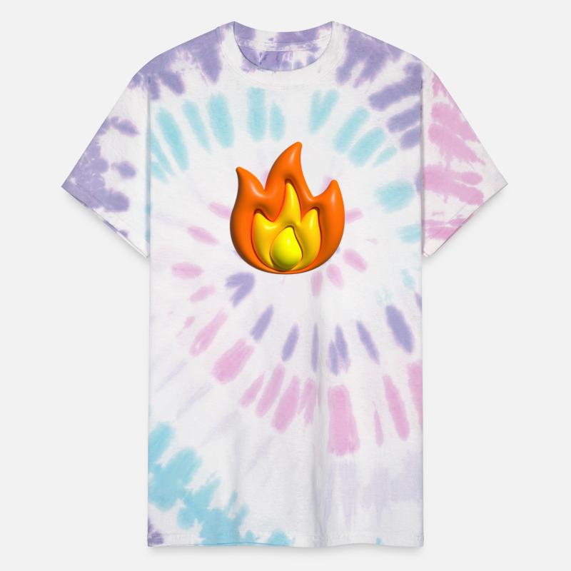 "Bursting Brilliance: The Bubble Flames Design"
