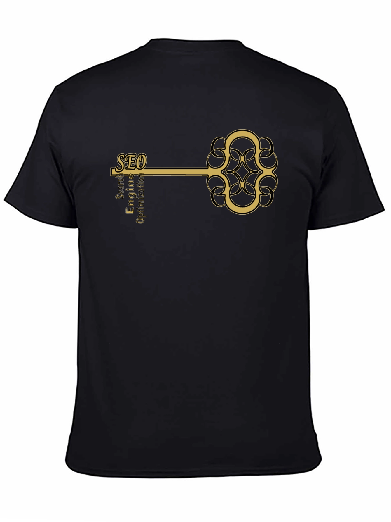 SEO Key Graphic T-Shirt - Search Engine Optimization Tee
