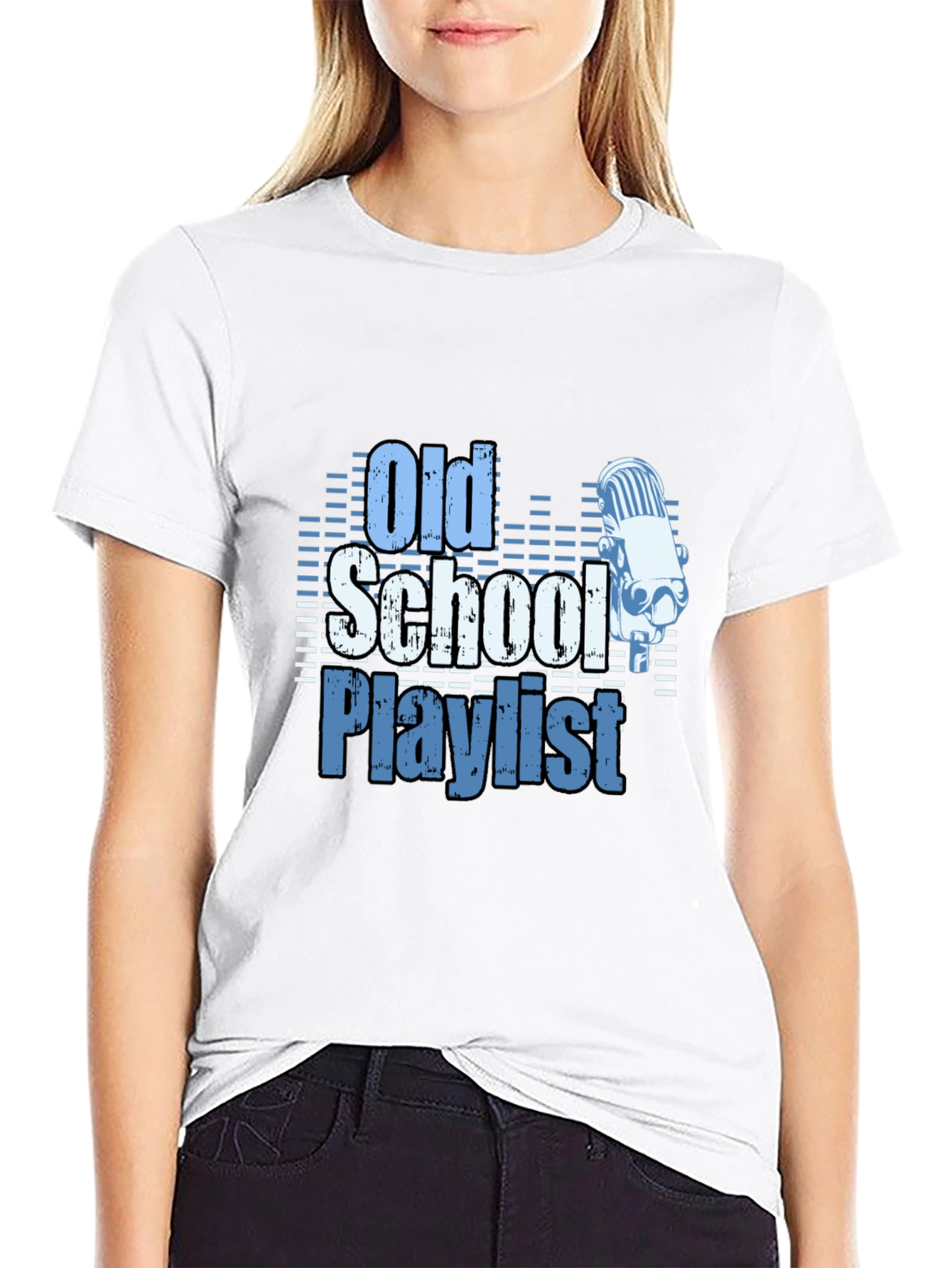 Old School Playlist Graphic Tee