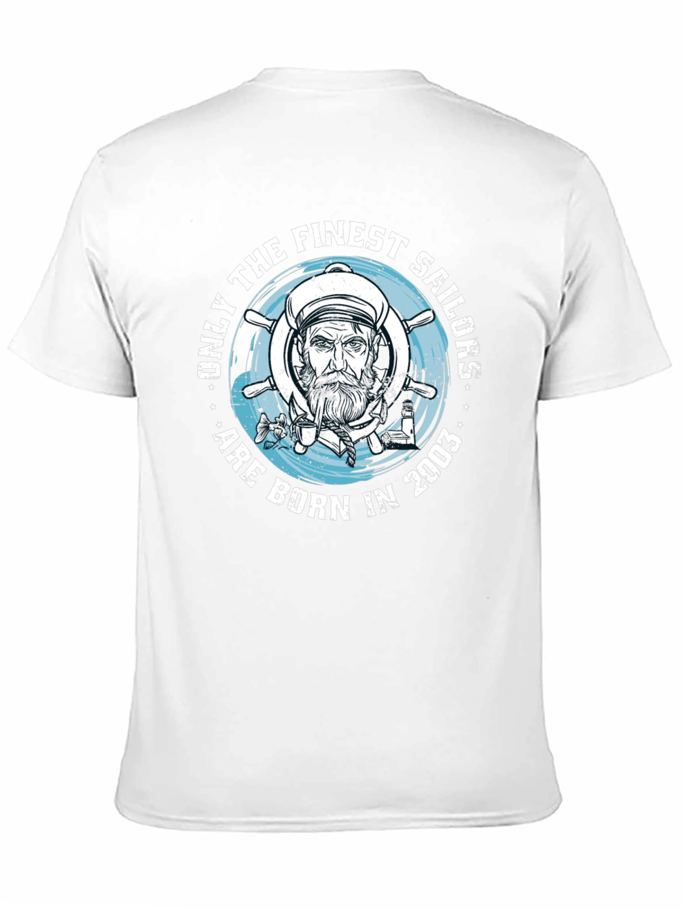 Finest Sailors Born in 2003 Black T-Shirt