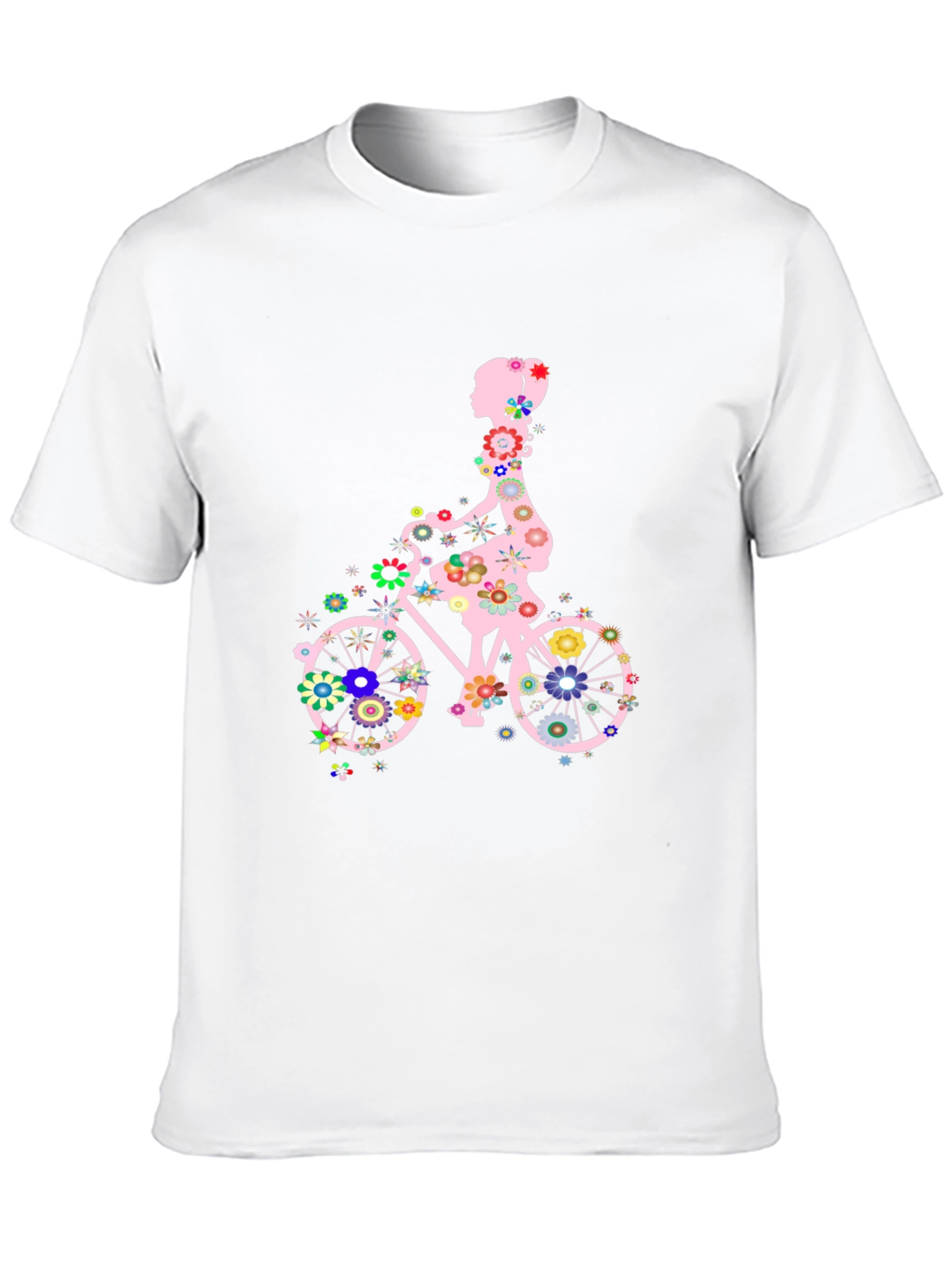 Floral Bicycle T-Shirt