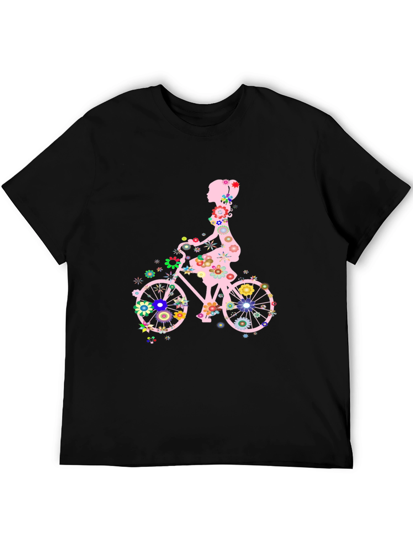 Floral Bicycle T-Shirt