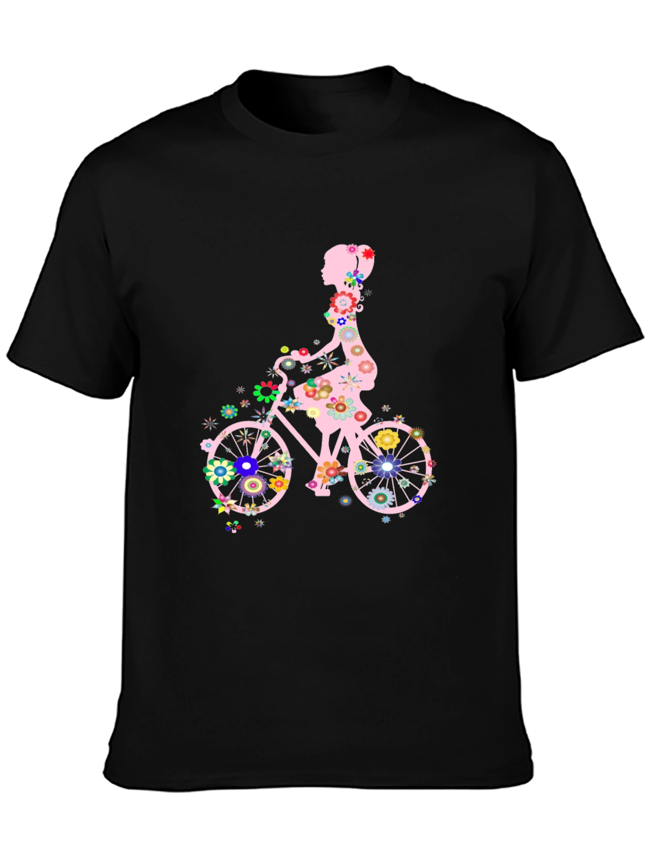 Floral Bicycle T-Shirt