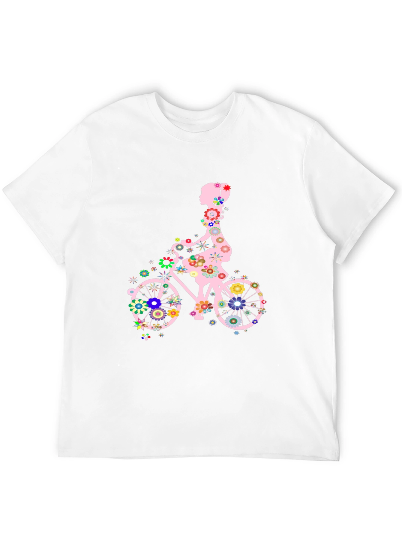 Floral Bicycle T-Shirt